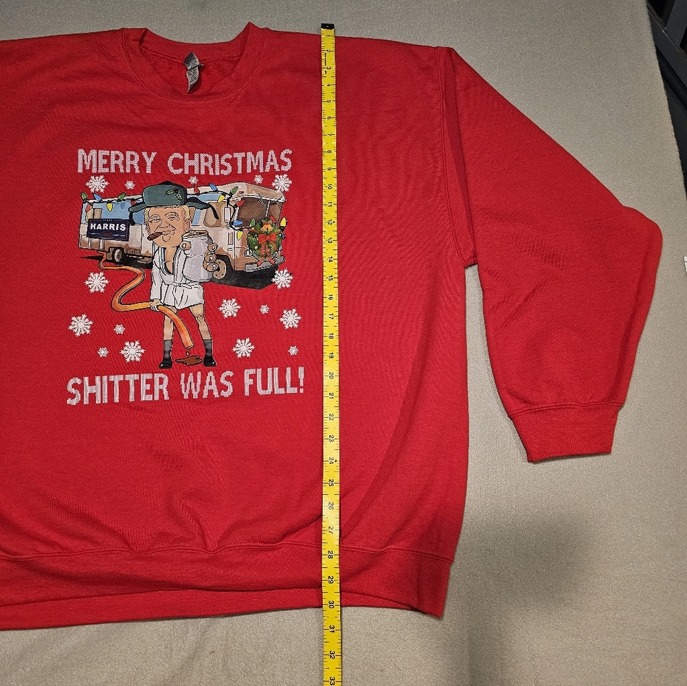 National Lampoon Red Christmas Sweater Size XXL - Picture 6 of 7
